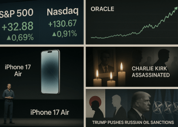 Weekly wrap: markets rally, Charlie Kirk murder, iPhone 17 launch and PMs resign