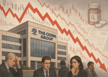 Cigna shares plunge as company warns of margin pressure in pharmacy-benefit unit