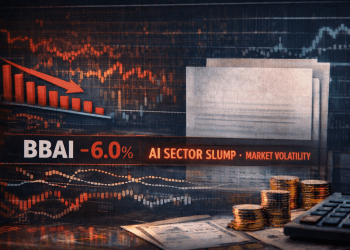 Why is BBAI stock plunging more than 6% today?