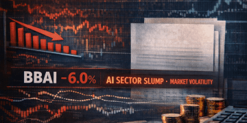 Why is BBAI stock plunging more than 6% today?