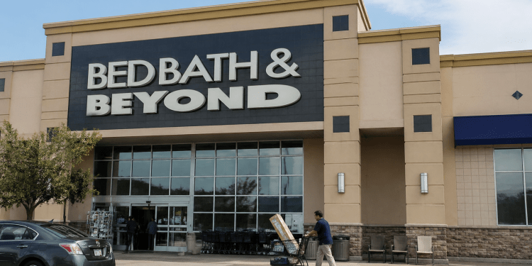 What made Bed Bath & Beyond stock pare back its entire Q1 earnings gain?